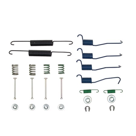 Dynamic Friction Co Drum Brake Hardware Kit, Rear 370-80005